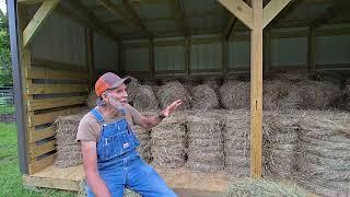 LONG Rewarding Day  IBEX Mini Hay Baler