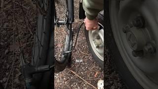 Illegal inflation technique?? #bikeshorts #mtbtech #bikehacks