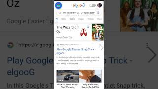 The wizard of Oz - Google Easter egg 