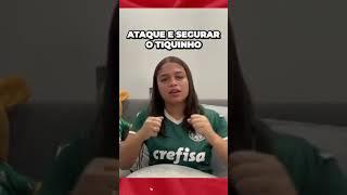 TEM QUE SEGURAR O TIQUINHO - PALMEIRAS 0 X 1 BOTAFOGO - BRASILEIRÃO 2023 #shorts