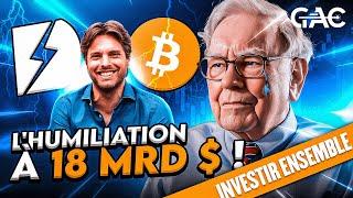 Comment Bitcoin a fait perdre 18 MILLIARDS $ à Warren Buffett ?