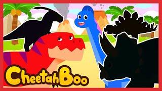 T-Rex, Brachiosaurus and WHAT ELSE? | Dinosaur songs compilation | dino | Kids song | #Cheetahboo