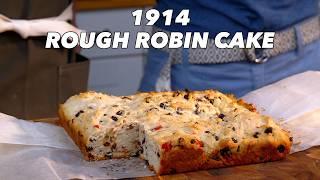 Vintage British Baking: The Rough Robin Cake from 1914