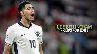 Jude Bellingham 4K Clips For Edits • Free Scene Pack + Celebrations No Watermark 2160p | D74 Edits 2