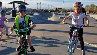 Riding Bikes at the Skate Park #2