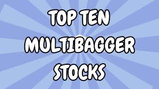 Top Ten Multibagger Stocks | 10 Best portfolio stocks for 2025