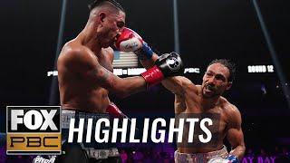 Keith Thurman vs. Mario Barrios | FULL HIGHLIGHT | PBC on FOX