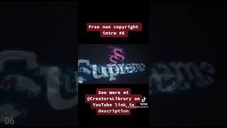 #Free #noncopyright #intro for content creators #6