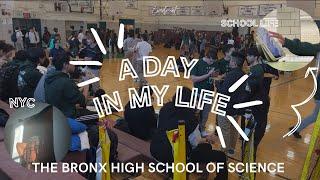 A day in my life at the Bronx High School of Science | nyc high school vlogs