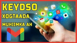 Sidee GMAIL Loogu Keydsadaa Numberada, Sawirada iyo Cashirada | Farsamo Qarsoon