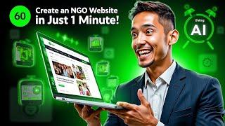 Launch Your NGO Website Today with AI – No Coding!