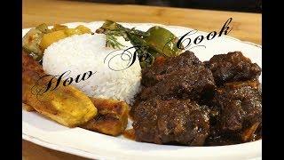 How To Make The Best Brown Stew Oxtail Recipe | How to cook