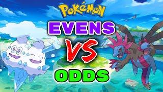 We Catch 12 pokemon And choose ODD or EVEN Teams... Then We FIGHT