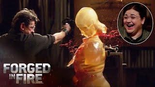 Savage Sword Serves SCATHING Slices! | Forged in Fire (Season 9)