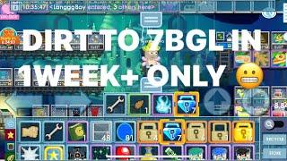 DIRT TO 7BGLs IN 1 VIDEO, BUY/SELL WORLDS | GROWTOPIA