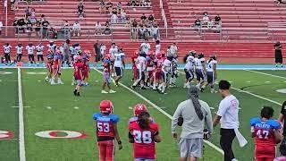 Levi's First football game Practice, Longer Version