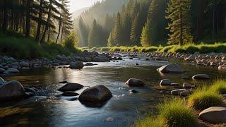 Nature's Harmony: Rivers and Birds for Stress-Free Moments