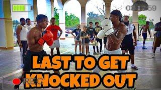 LAST TO GET KNOCKED OUT WINS $500 HOUSTON TX!