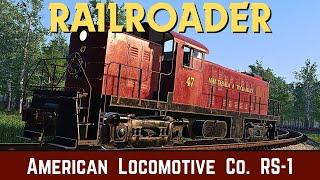 New ALCO w/ actual ALCO SOUNDS  - Alco RS-1 - #railroader