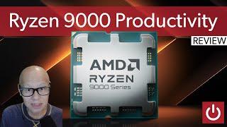 Ryzen 9000 Review: Productivity Focus Benchmarks