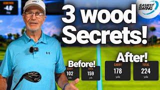 Senior Golfer ADDS 50+ YARDS to 3-Wood From a 70mph Swing!