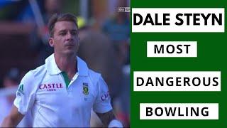 Dale Steyn Most Dangerous Bowling | Magical Outswing with New Ball | Killing bouncers