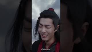 Wei Wuxian felt so bad that he chose to jump from the cliff #TheUntamed #XiaoZhan #WangYibo #shorts