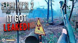 STALKER 2 GOT LEAKED! Main Menu, RADIOACTIVE FIELD, NEW ANOMALY, SEWERS, First Real Gameplay