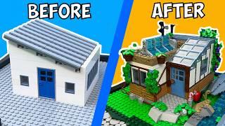 I Upgraded basic LEGO HOUSES...