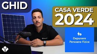 Documentele pentru Casa Verde 2024 și procesul de înscriere pentru Fotovoltaice pe site-ul de la AFM