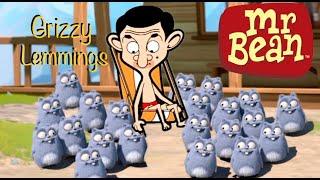 Mr Bean visits Grizzy and Lemmings - Fan made video