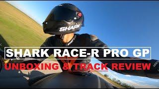 Best Carbon Fiber Helmet? Shark Race-R Pro GP Unboxing & TRACK Review