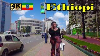 ከተማችንን በፍጥነት የለወጣት መንገድ ቫርኔሮ| Addis Ababa Walking Tour  [4K] Tourist attractiveness