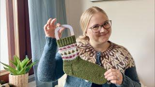 Episode 11 Annijuuti Knits - No finished objects but still a lot of knitting