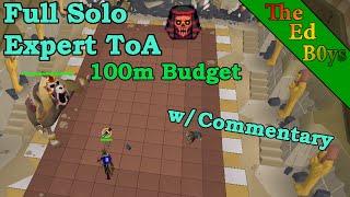 Expert Mode ToA Full Solo 100m Budget | OSRS Expert Mode Solo #2