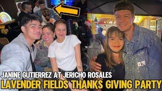 LOOK! ECHONINE JANINE AT JERICHO AT THE LAVENDER FIELDS THANKS GIVING PARTY LAST NIGHT