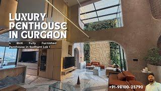 LUXURY 4 BHK PENTHOUSE IN SUSHANT LOK 1, #GURGAON | FULLY AUTOMATED WITH BAR & SKYLINE VIEW