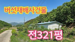 24057 영동하나로부동산 010 3042 2397  전 321평 건물 60평. 창고추천. 창고용지. 물류창고. 정화조설치. 농업용전기. 영동ic 10km.