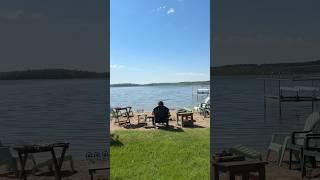 VACATION MORNING ROUTINE! #satisfying #morningroutine #morning #vacation #travel #lake #lakehouse