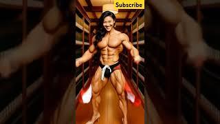the women beautiful body builder #bodybuilding #subscribe #trending #1milio #1000subsc #shere #like