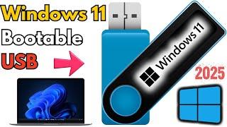 How to Create Windows 11 Bootable USB Drive ( 2025 Easy Method)