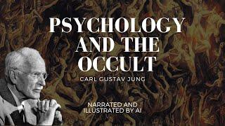 Jung's Psychology and The Occult - But each sentence is an AI generated painting.