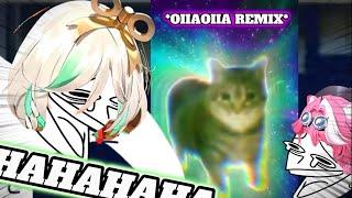 Cecilia can't hold her laughter at Raora's OIIAOIIA impression【Hololive】