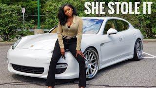 THIS GIRL LEARNS HOW TO LAUNCH MY PORSCHE TURBO AND LOVES IT.