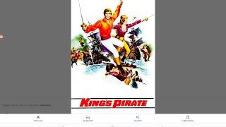 THE KINGS PIRATE, 1967 SWASHBUCKLING ADVENTURE. STARRING DOUG MCCLURE.