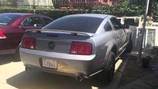 Pypes Off-Road X-pipe with Pypes Violator 2006 Mustang Gt