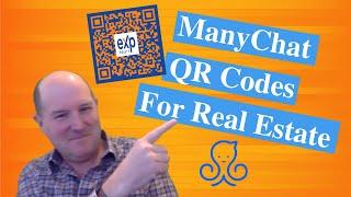 Build a ManyChat QR Code For Your Real Estate Marketing.  ManyChat Tutorial 2022