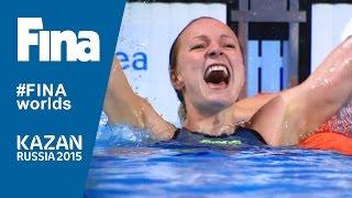 Sarah Sjostrom Beats 100m Butterfly record in Kazan