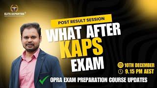 #kaps Exam November  2024 Results Success Meet | Update on OPRA Exam preparation 2025 #youtube