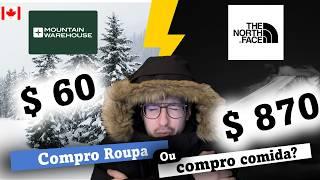 PREÇOS DE ROUPAS DE FRIO NO CANADÁ  | Outlet